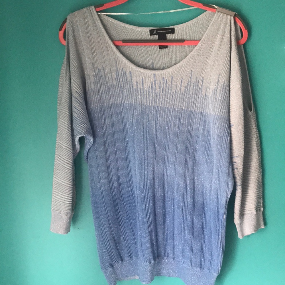 I-N-C International Concepts Cold Shoulder Blouse